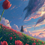 Junie's tulips