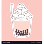 Cute cats love kittens with cookies