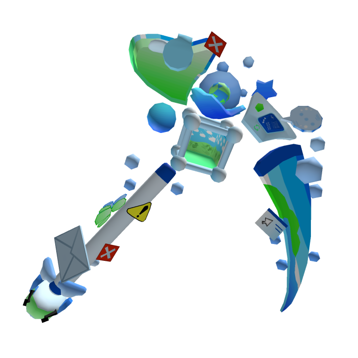 Frutiger aero goomishoorki scythe