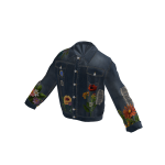 Floral Denim Jacket