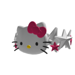 (Pink) Kawaii Kitty King of the Night
