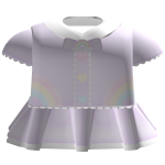 ♡ : cute pastel purple rainbow dress