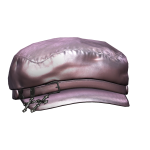 Pink Leather Cap