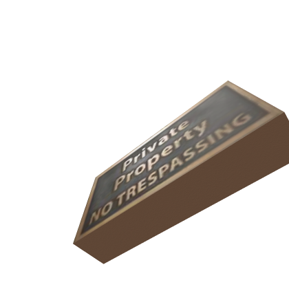 No Trespassing