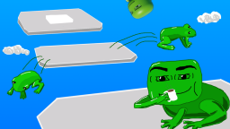 obby ale jesteś żabą