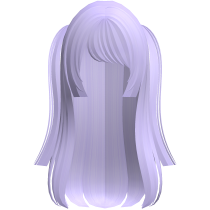 emo moe hime long hair w side ponies purple