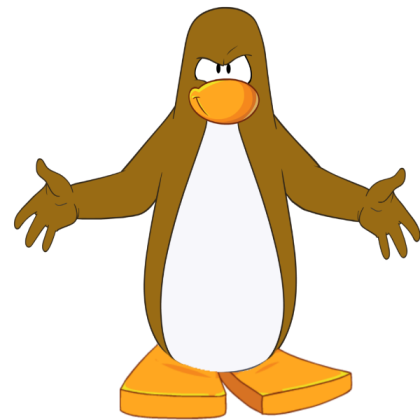 cursed penguin Roblox decal