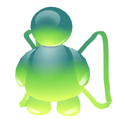 Green Frutiger Aero Buddy Backpack 3.0 Roblox item
