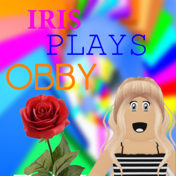 iris plays obby