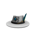 Blue Gemstone Fedora