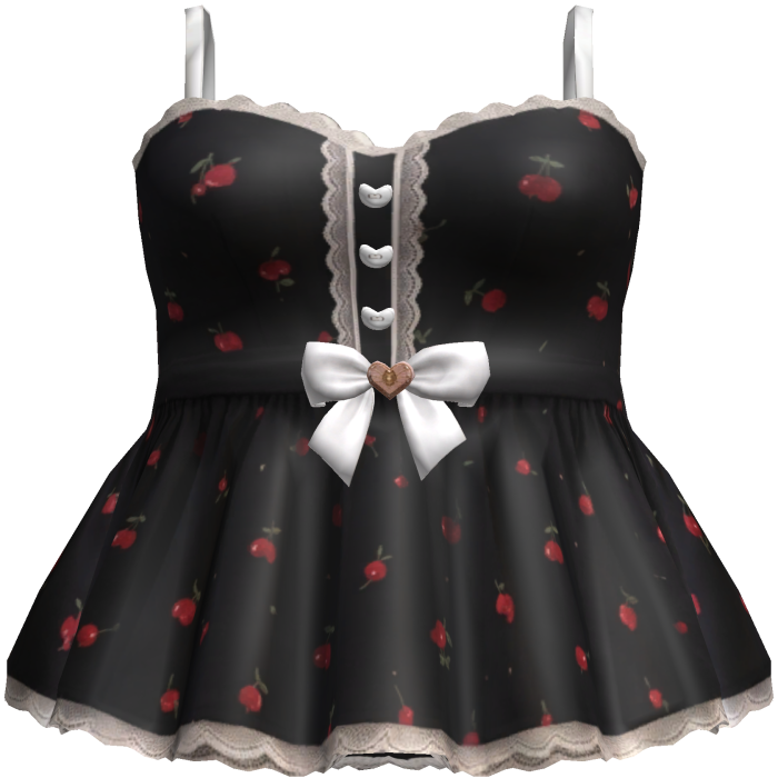 Kawaii Cherry Mini Dress