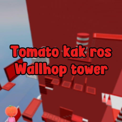 Tomato kak ros wallhop tower official Roblox game thumbnail