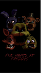 Bear chicken Fox and bunny= Five nights at Freddys
