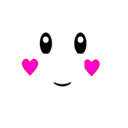 Heart Cheeks Roblox decal