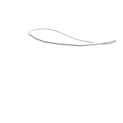 German White Piping Line Roblox item
