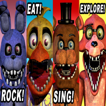 FNAF Unwithered Poster Roblox decal