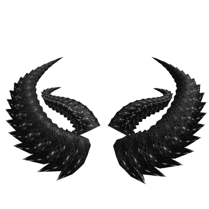 Black Dragon Spiked Horns Roblox item