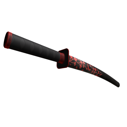 Red & Black Waist Katana thumbnail