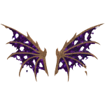 Cryptic Decay Creature Wings (Blue Violet)