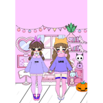 Raimbow et Cupcake