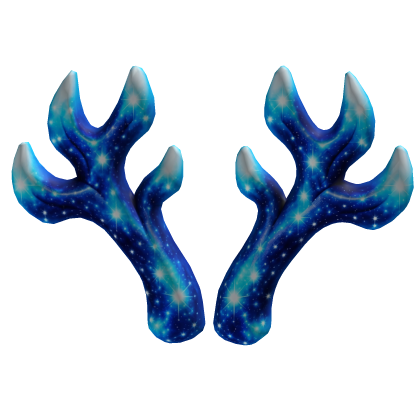 Sapphire icy monster antlers