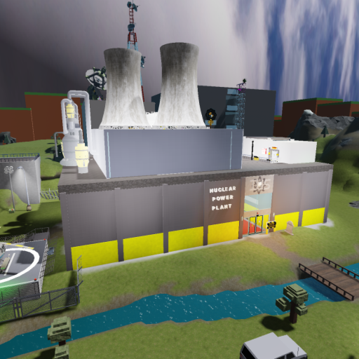 IVS nuclear power plant official Roblox game thumbnail