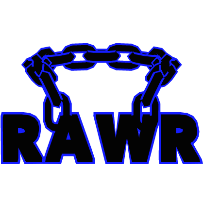 Cartoony Blue Rawr Chain Roblox item