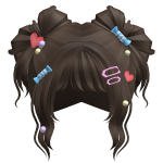 Brown Harajuku Hair