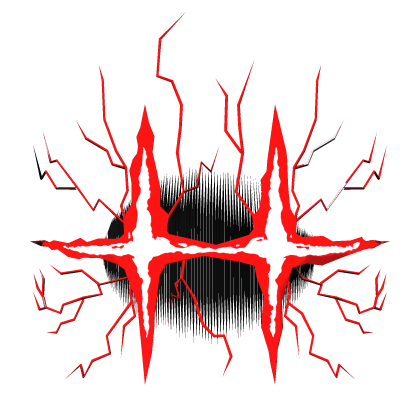 Red Lightning Eye Glare