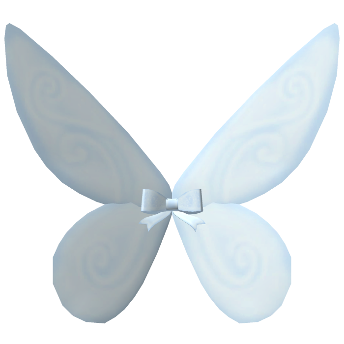 . ‿ ♡ silvermist blue water fairy wings !