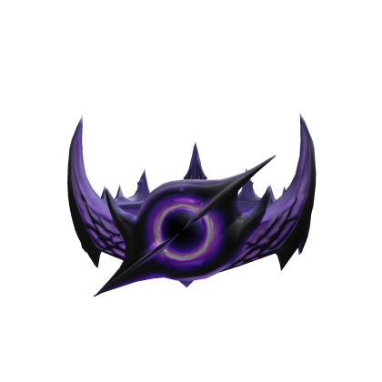 Corona Morada Clan Black Hole _ BHL Roblox item