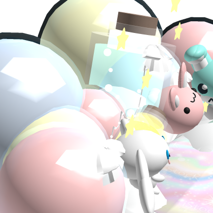 ⭐ Climb Powerful Cloud Kawaii Cute Space Soft...