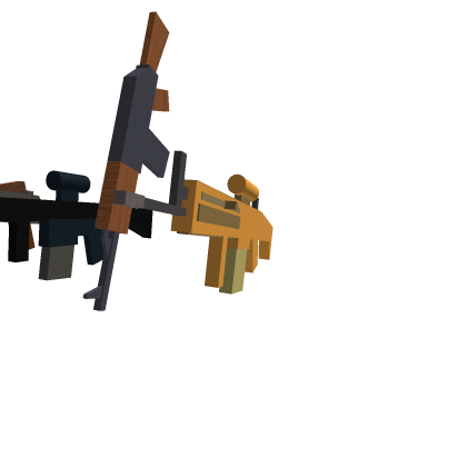 Blocky rifles pack