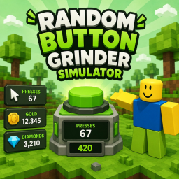 Random button grinder simulator