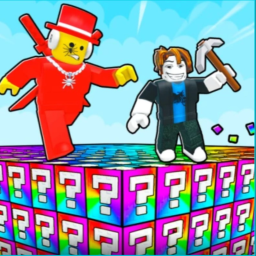 !Break a Lucky Block in Shapes!