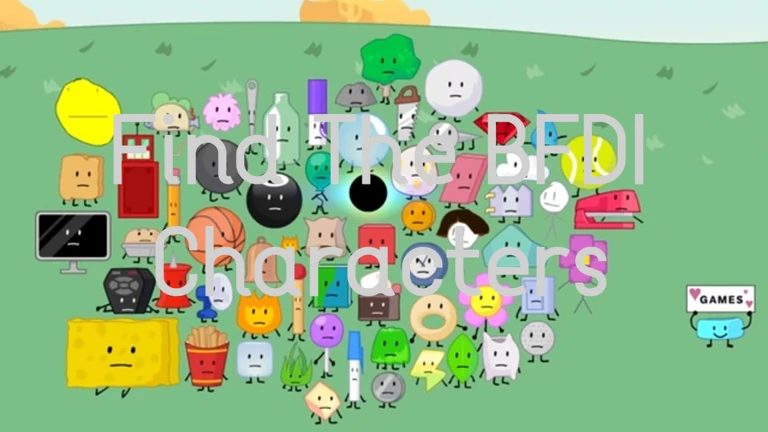 Encuentra los personajes de BFDI | El sitio web oficial de Roblox