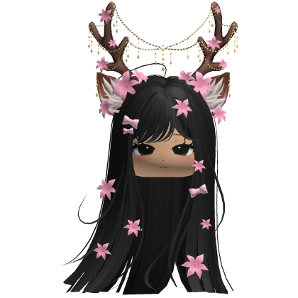 Ethereal Christmas Fairy Fawn Hair w/ Antlers