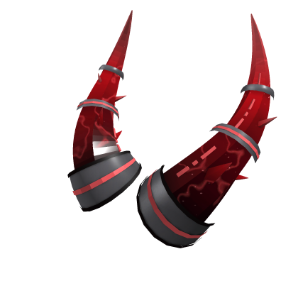 Rune Crystal Horns – Blood Moon