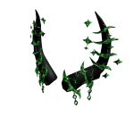Shamrock Gradient Spiked Horns