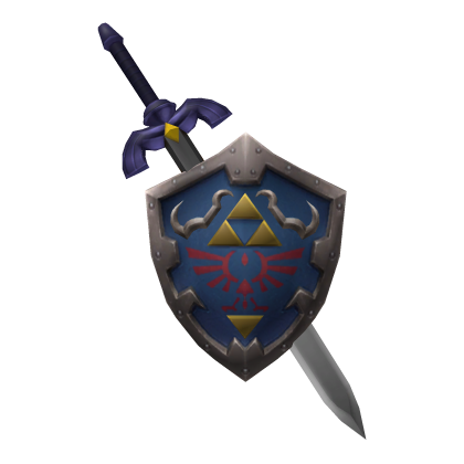 Hylian Shield & Master Sword - Zelda ⭐