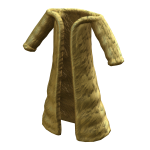 Cozy Fur Coat - Gold