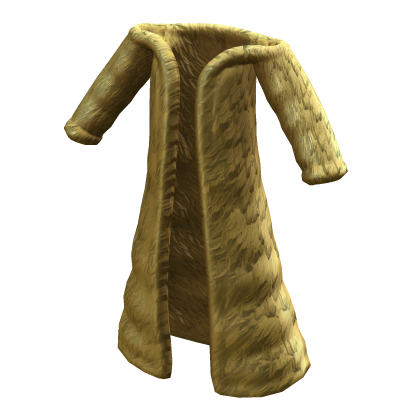 Cozy Fur Coat - Gold
