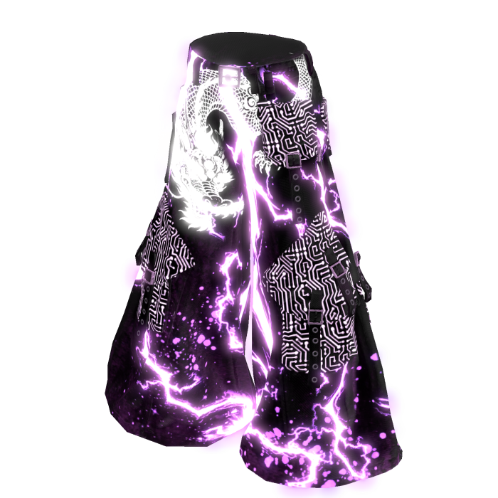 Emissive Lightning Dragon Pants