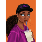 Black girls with curls