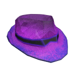 Purple Dragon Scale Fedora