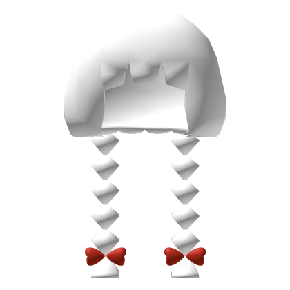 Low Poly Jelly Fish Pigtails White Roblox item