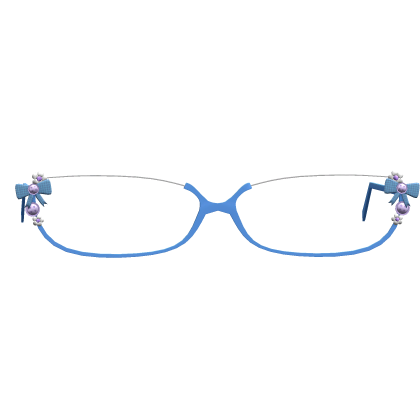 kawaii blue igari harajuku glasses