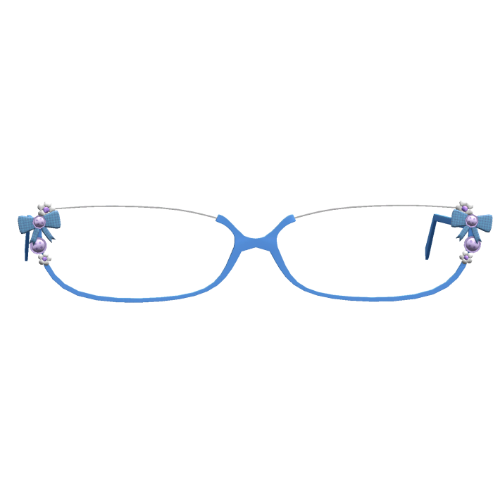 kawaii blue igari harajuku glasses