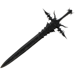 Onyx Thorn Sword