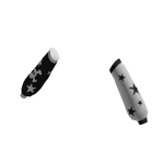 Goth Star Black & White Arm Warmers